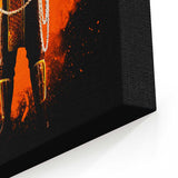 Soul of Fire Ninja - Canvas Print