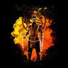 Soul of Fire Ninja - Metal Print