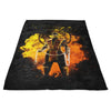 Soul of Fire Ninja - Fleece Blanket