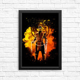 Soul of Fire Ninja - Posters & Prints