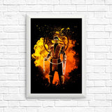 Soul of Fire Ninja - Posters & Prints