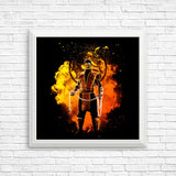 Soul of Fire Ninja - Posters & Prints