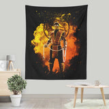 Soul of Fire Ninja - Wall Tapestry