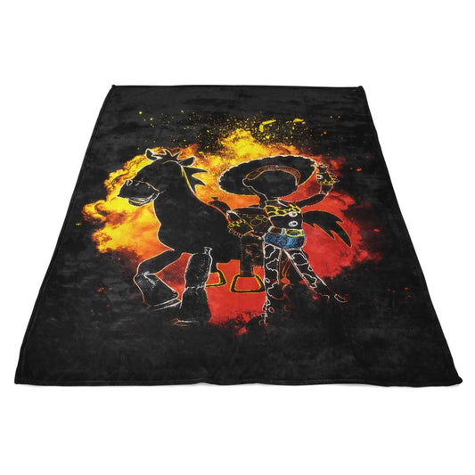 Soul of the Cowgirl - Fleece Blanket