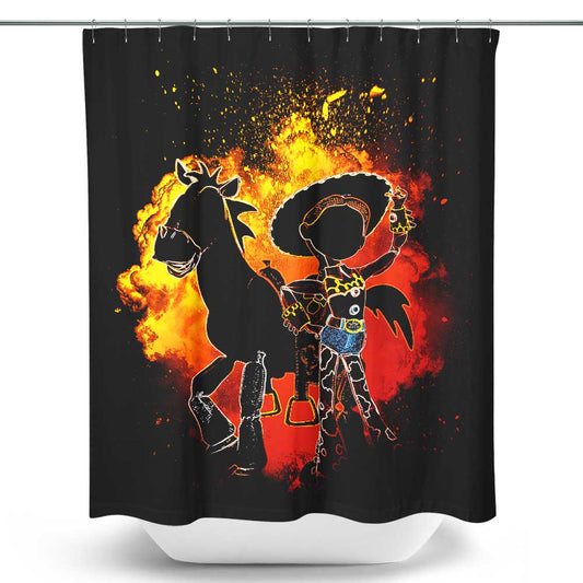 Soul of the Cowgirl - Shower Curtain