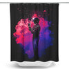 Soul of the Demon Barber - Shower Curtain