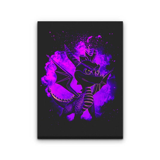 Soul of the Fiery Dragon - Canvas Print