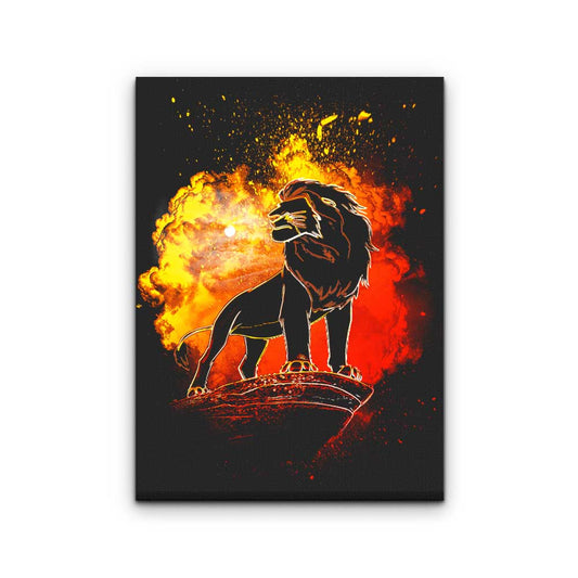 Soul of the King - Canvas Print