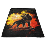 Soul of the King - Fleece Blanket
