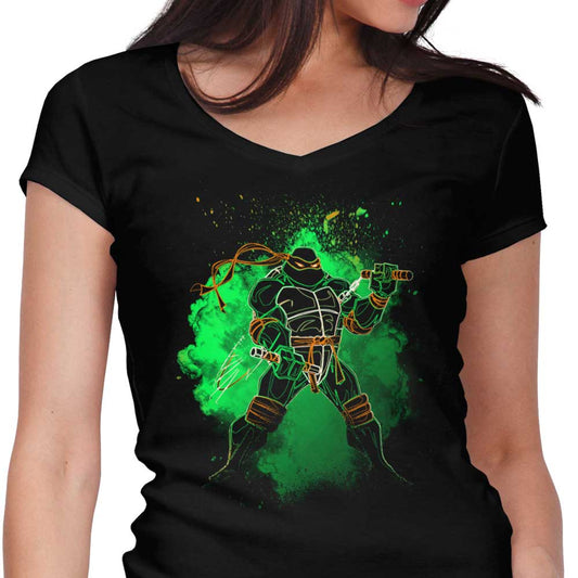 Soul of the Nunchaku - Women's V-Neck