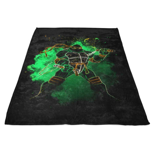 Soul of the Nunchaku - Fleece Blanket