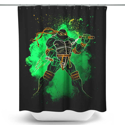 Soul of the Nunchaku - Shower Curtain