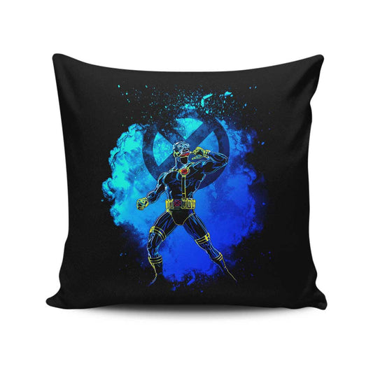 Soul of the Optic Blast - Throw Pillow