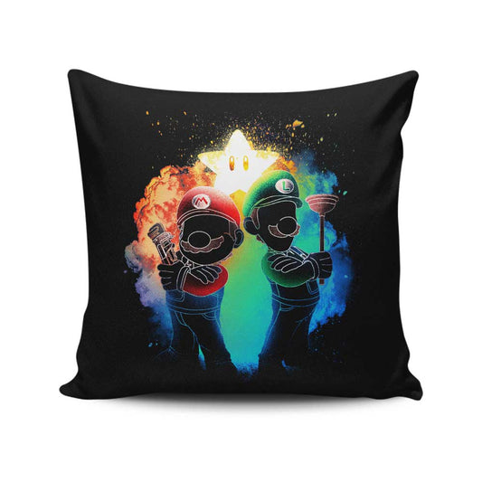 Soul of the Plumbers - Throw Pillow