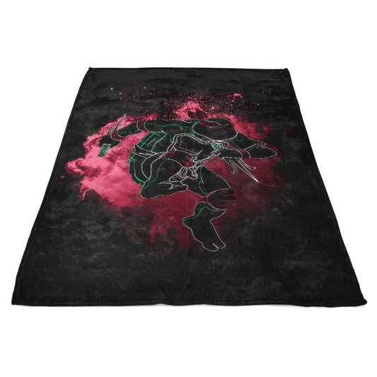 Soul of the Red - Fleece Blanket