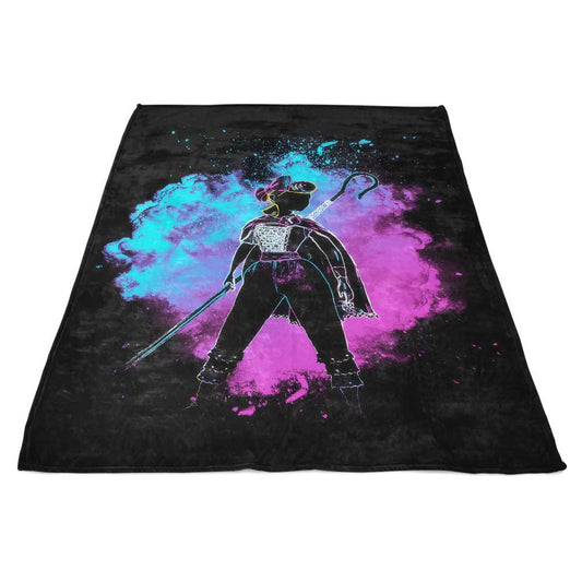 Soul of the Shepherdess - Fleece Blanket