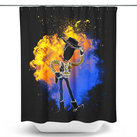 Soul of the Sheriff - Shower Curtain