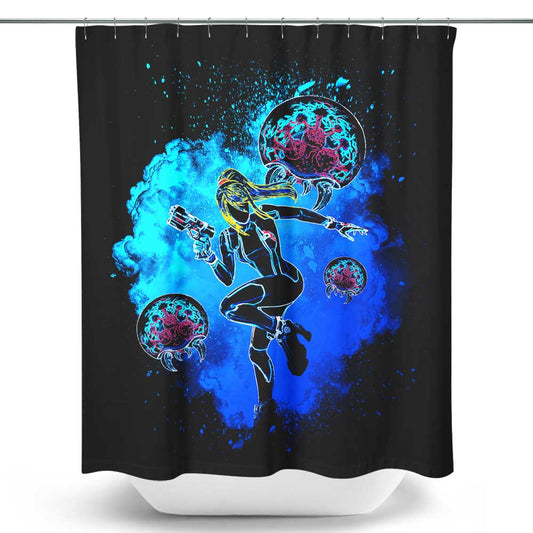 Soul of Zero Suit - Shower Curtain