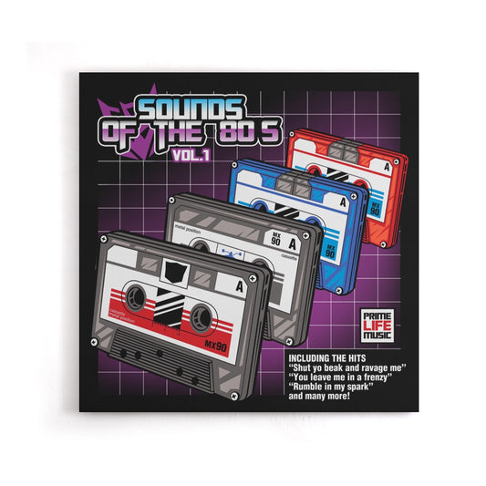 Sound of the 80's Vol. 1 - Canvas Print
