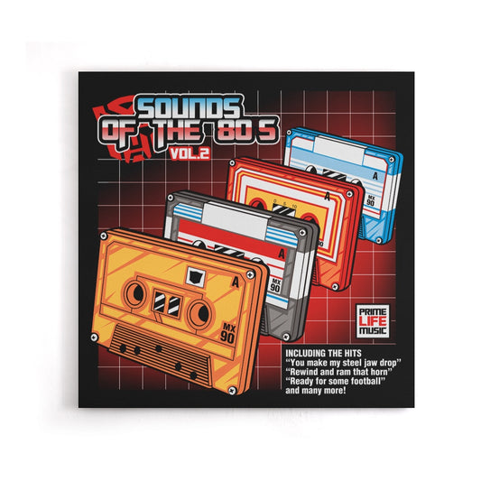 Sound of the 80's Vol. 2 - Canvas Print