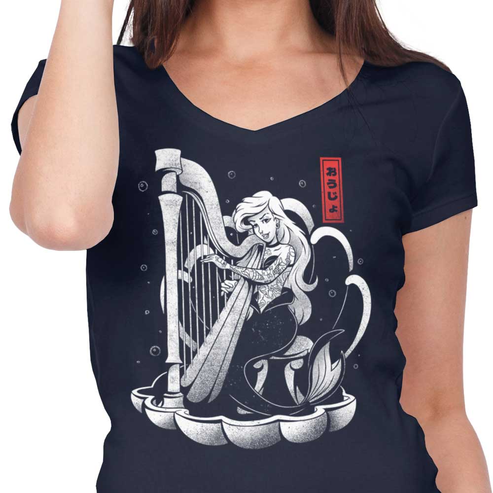 Sound of the Sea - Women's V-Neck