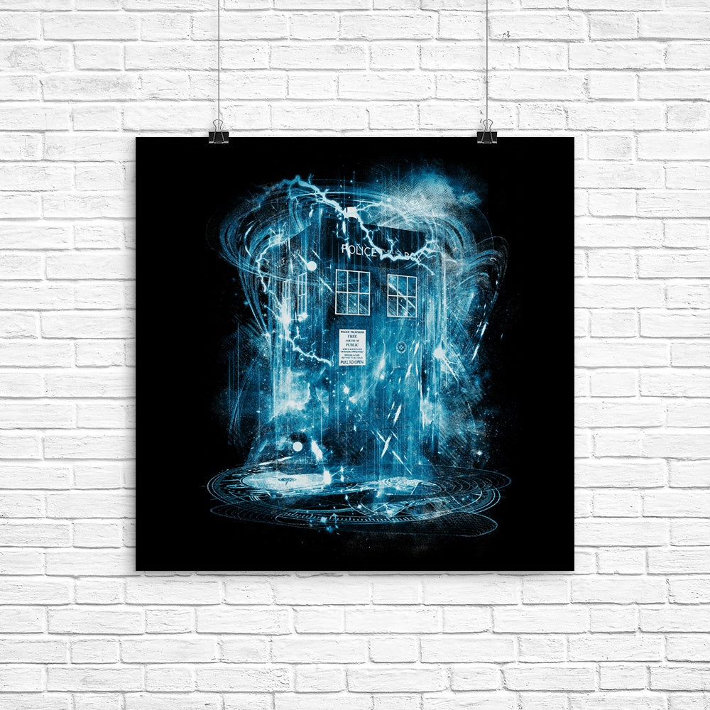 Space and Time Storm - Poster