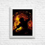 Space Flame - Posters & Prints