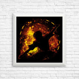 Space Flame - Posters & Prints