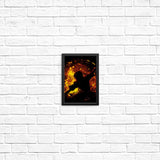 Space Flame - Posters & Prints