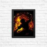 Space Flame - Posters & Prints