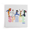 Space Girls - Canvas Print