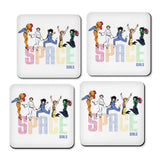 Space Girls - Coasters