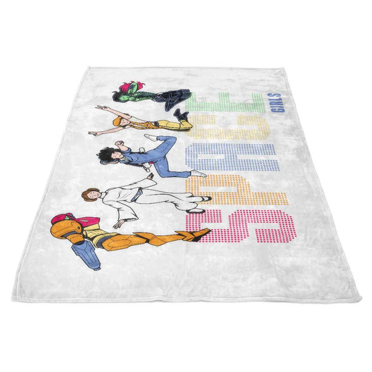 Space Girls - Fleece Blanket