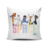 Space Girls - Throw Pillow