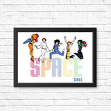 Space Girls - Posters & Prints