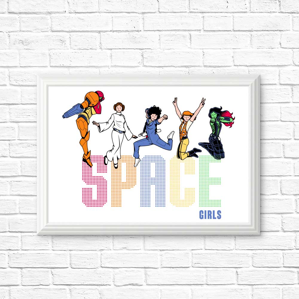 Space Girls - Posters & Prints