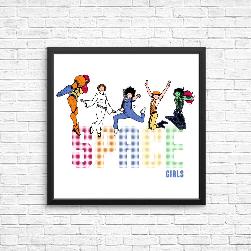 Space Girls - Posters & Prints