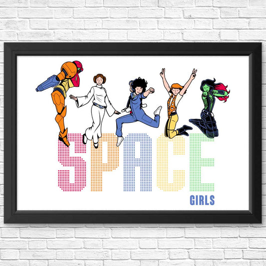 Space Girls - Posters & Prints