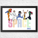 Space Girls - Posters & Prints