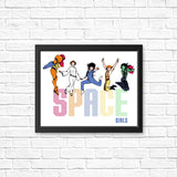 Space Girls - Posters & Prints