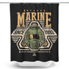 Space Marine - Shower Curtain