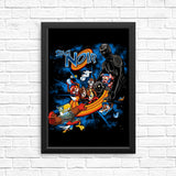 Space Noir - Posters & Prints