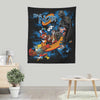 Space Noir - Wall Tapestry