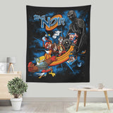 Space Noir - Wall Tapestry