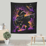Space Raccoon - Wall Tapestry