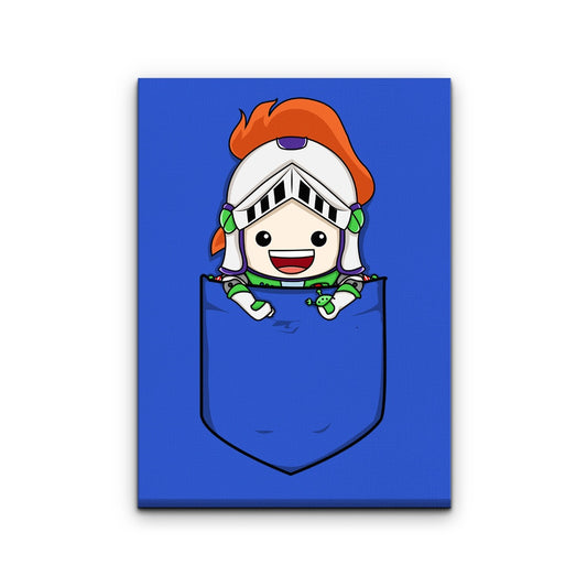 Space Ranger Teerion - Canvas Print