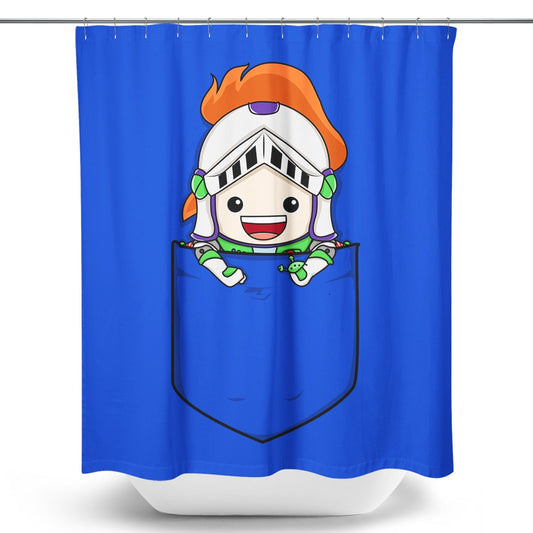 Space Ranger Teerion - Shower Curtain