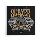 Space Slayer Marine - Canvas Print