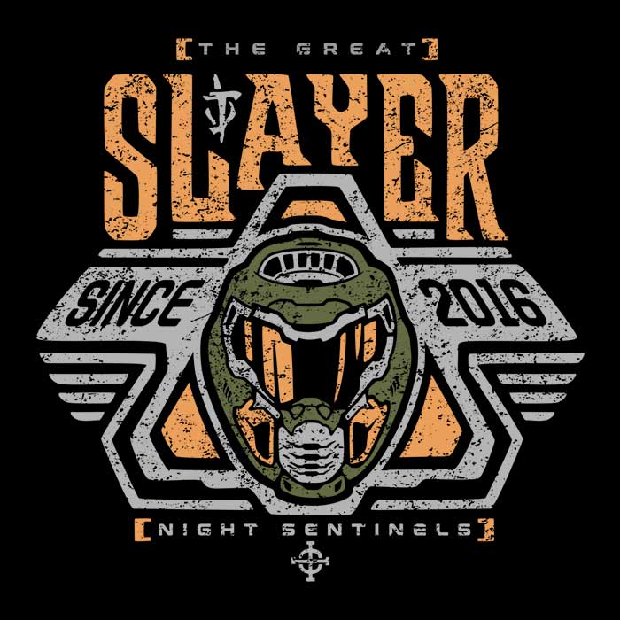 Space Slayer Marine - Men's Apparel