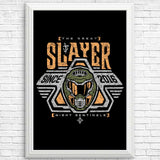 Space Slayer Marine - Posters & Prints